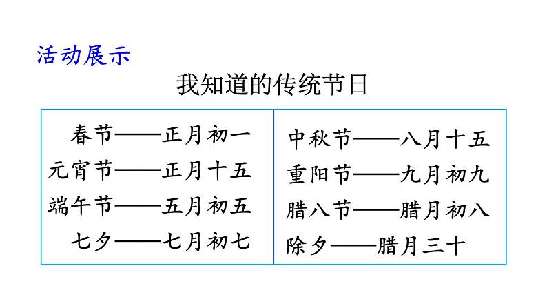 综合性学习 中华传统节日课件 语文人教部编版三年级下04