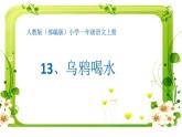 13.乌鸦喝水    课件（共15张PPT）