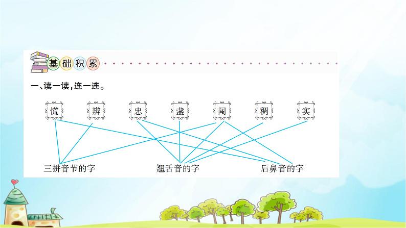 17 要是你在野外迷了路 习题课件（12张）第3页