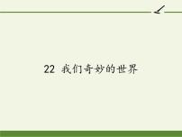 小学语文人教部编版三年级下册22 我们奇妙的世界集体备课ppt课件