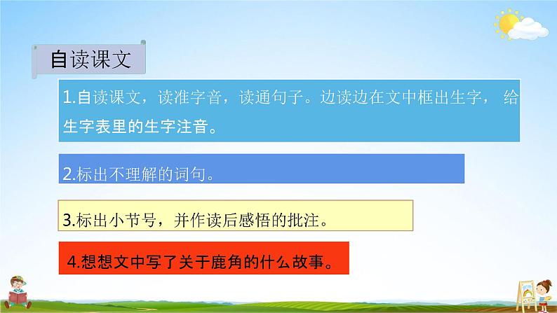 人教部编版三年级语文下册《7 鹿角和鹿腿》课堂教学课件（共14张ppt）03