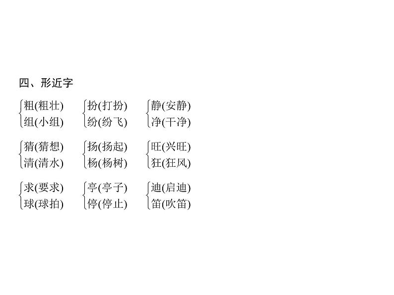 统编版三年级上册语文 -第1单元  习题课件 ( 8份打包)05