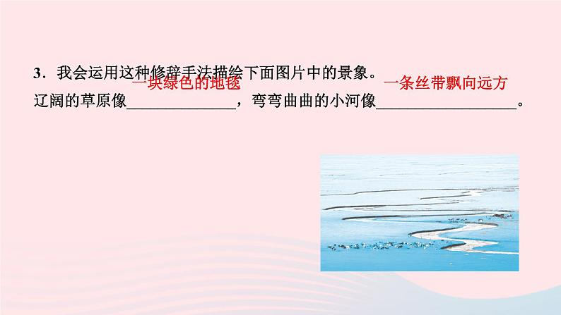 三年级语文上册第二单元5铺满金色巴掌的水泥道作业课件新人教版第8页