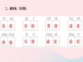 统编版三年级语文上册第八单元作业课件（5份打包  图片版 ）