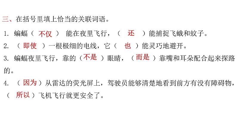 第二单元 夜间飞行的秘密2课时第4页