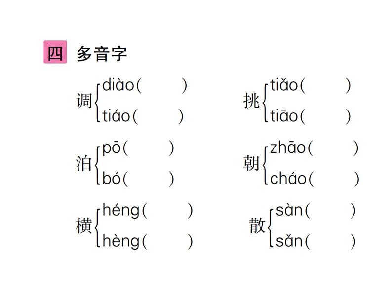 第二单元知识要点第6页