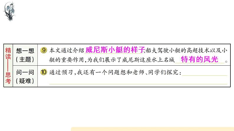 五年级下册语文课件18 威尼斯的小艇 部编版第4页