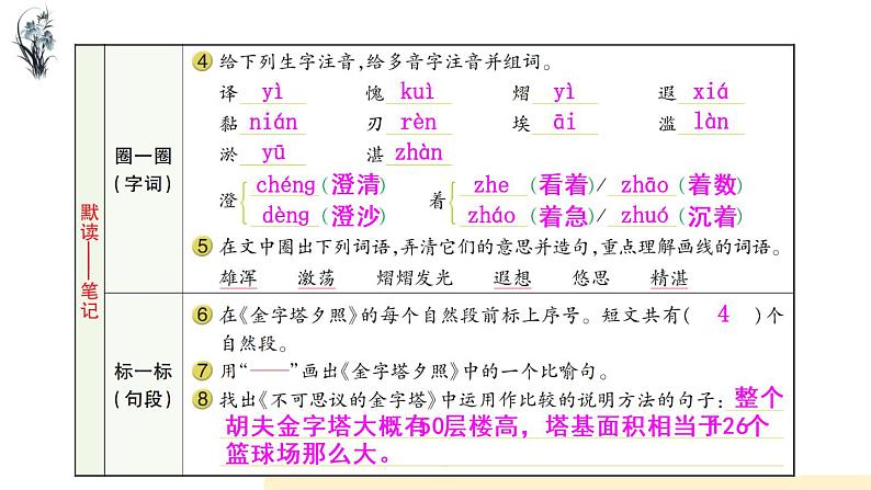 五年级下册语文课件20 金字塔 部编版第3页