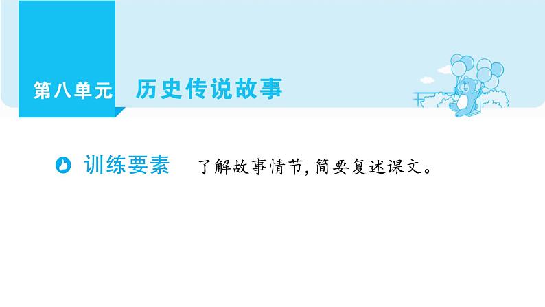 部编版语文四年级上册单元主题阅读第八单元  历史传说故事 课件（59张PPT)01