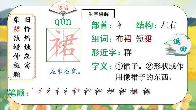 8《卖火柴的小女孩》课件PPT+生字课件+教案+音视频素材05