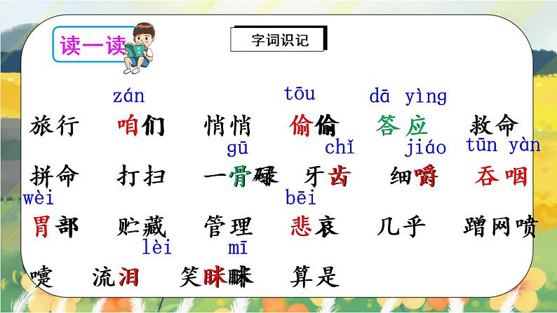 10《在牛肚子里旅行》课件PPT+生字课件+教案+音视频素材03