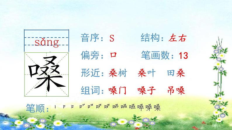 （生字课件）13、桥（共11张PPT）04