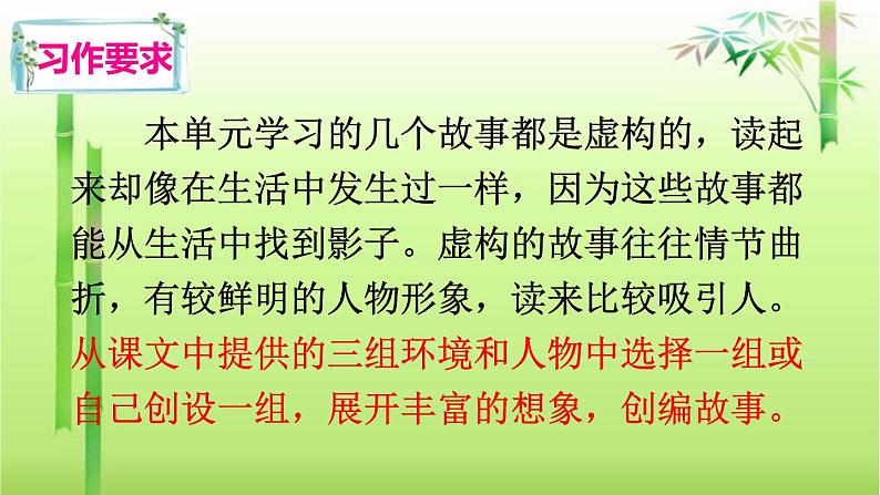 习作：笔尖流出的故事_1统编版六年级语文上册第2页