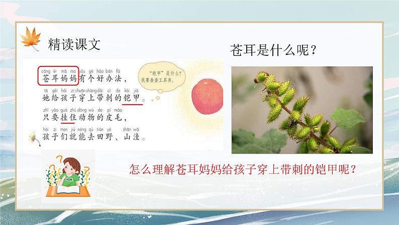 部编版小学二年级上册3《植物妈妈有办法》第二课时课件+教案07