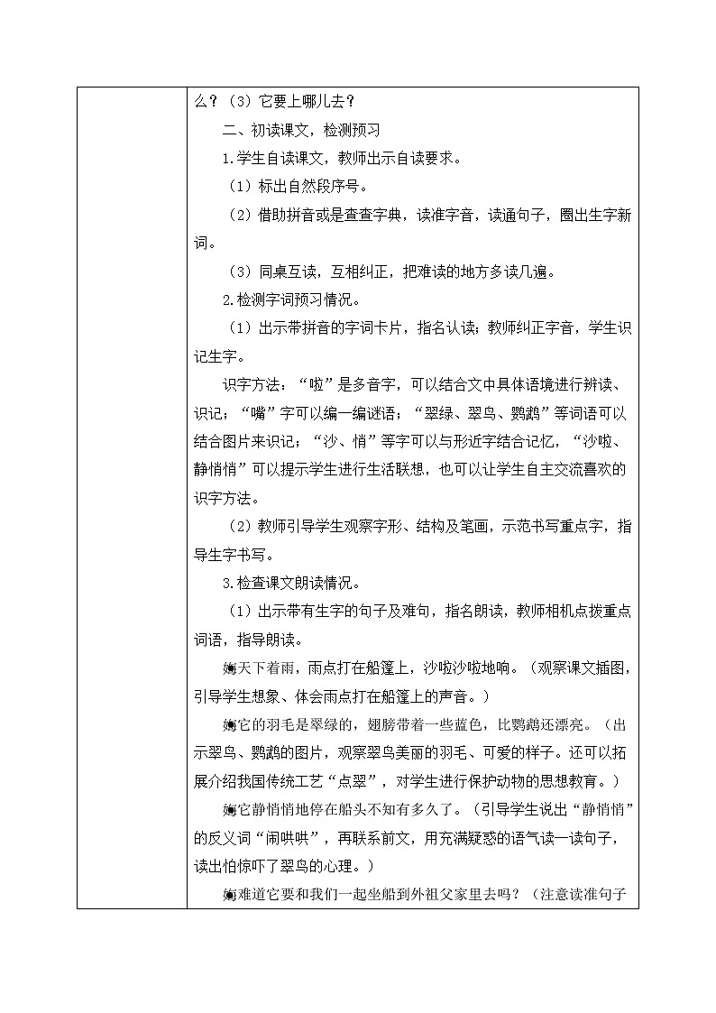 15《搭船的鸟》课件PPT+生字课件+教案+音视频素材02