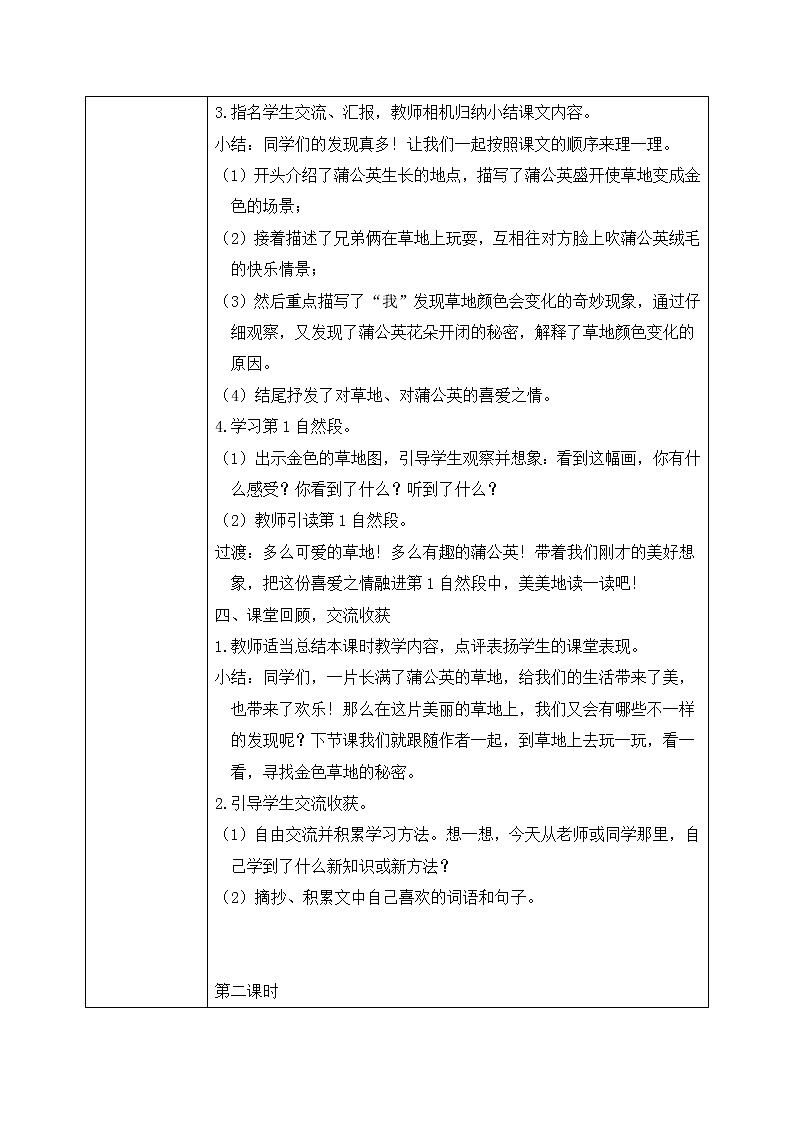 16《金色的草地》课件PPT+生字课件+教案+音视频素材03