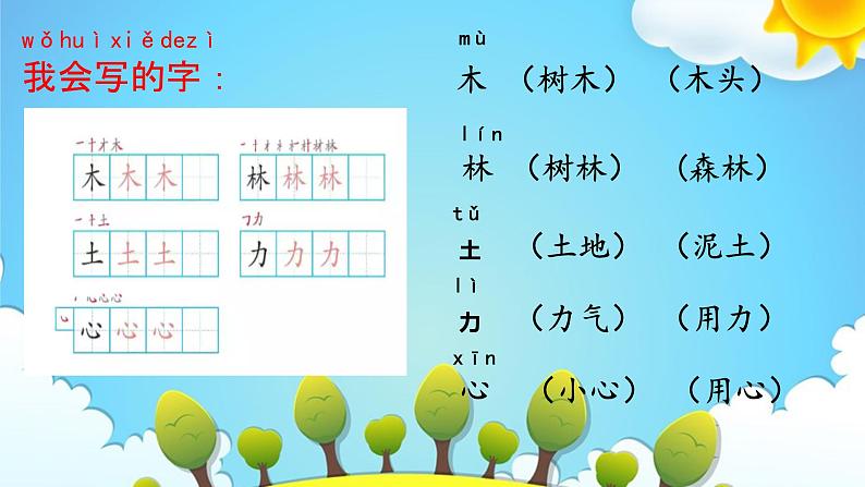 部编版小学语文一年级上册9日月明（课件） 语文一年级上册第4页