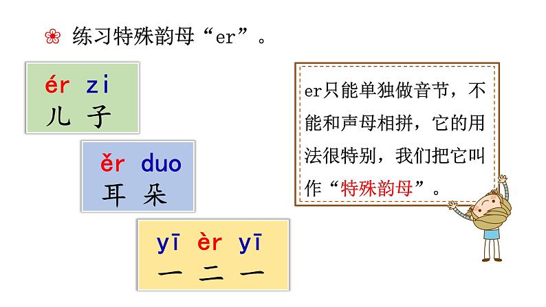 部编版语文一年级上册汉语拼音《ie-üe-er》　课件05