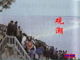 四年级语文上册第1单元1观潮课堂教学课件1新人教版