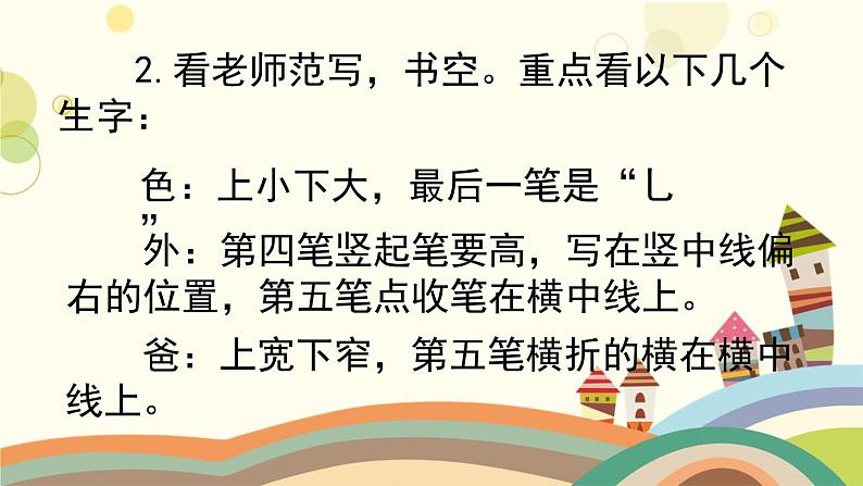 部编版小学语文一年级下册9夜色第二课时-课件第6页