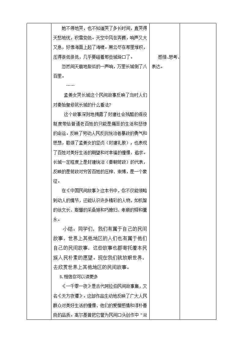 小学语文五年级上第三单元《快乐读书吧》教学设计一课时第3页