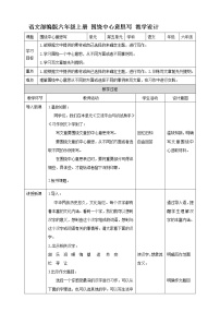 小学语文人教部编版六年级上册习作：围绕中心意思写教学设计