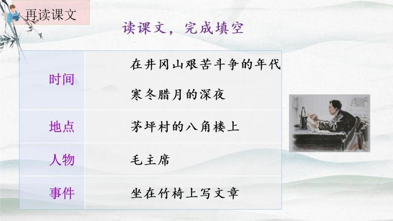 15.《八角楼上》（第二课时）课件+教案+练习03