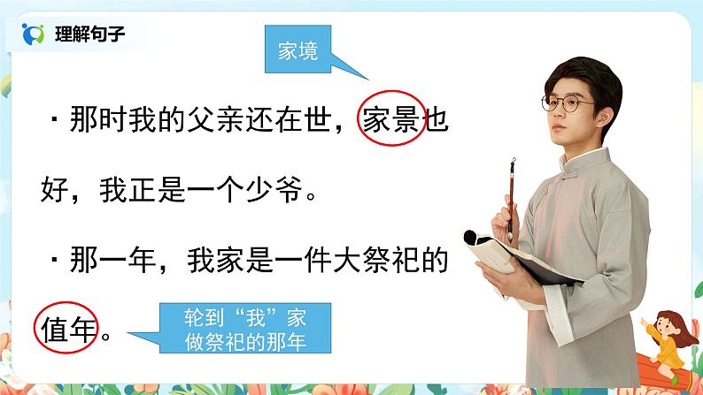 六年级上册《少年闰土》第一课时课件PPT+教案+练习（含音视频素材）08