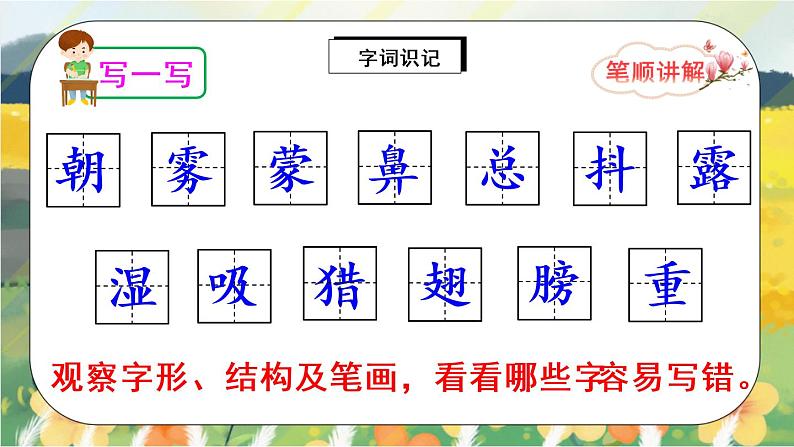 23《父亲、树林和鸟》课件PPT+生字课件+教案+音视频素材06
