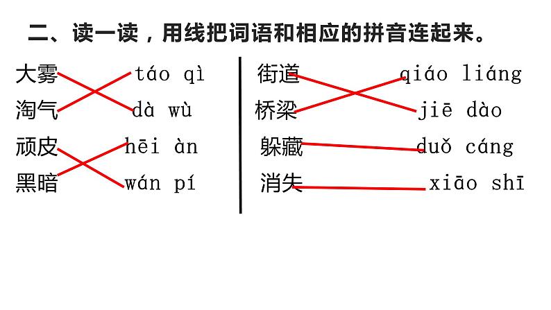 二年级上册语文《20.雾在哪里》海南  新课程课堂同步练习册课件03