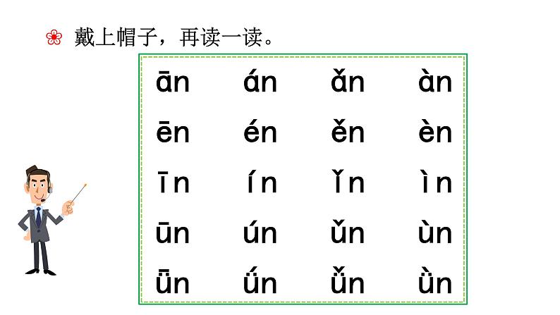 部编版语文一年级上册汉语拼音《an-en-in-un-ün》　课件04