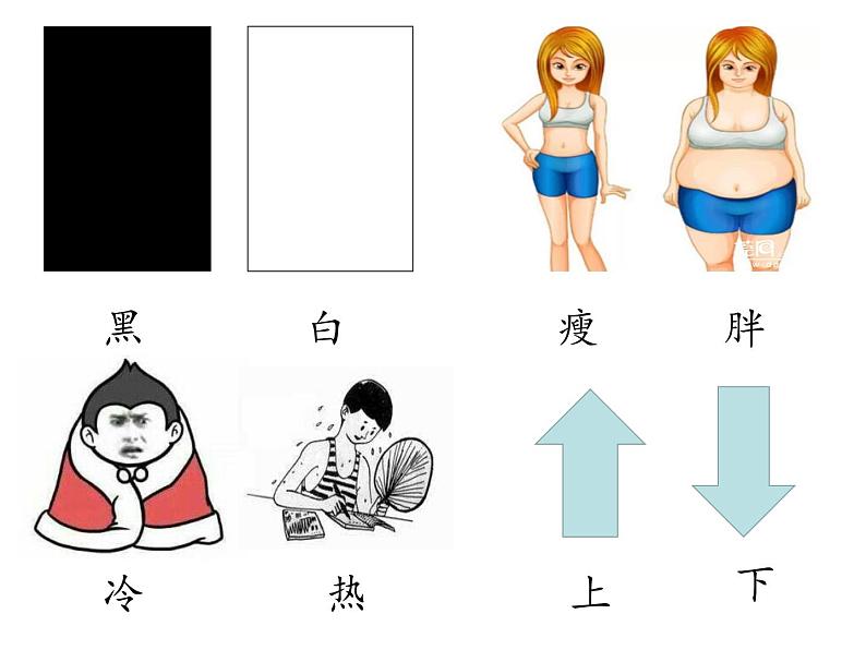 一年级上册语文课件《语文园地四-识字加油站（反义词对对碰）》(共25张PPT)第2页