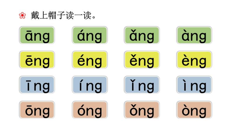部编版语文一年级上册汉语拼音《ɑng-eng-ing-ong》 课件04