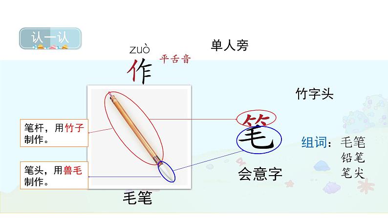 部编版小学语文一年级上册识字8《小书包》 课件第6页