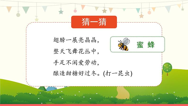 部编版小学语文三年级下册14《蜜蜂》课件02