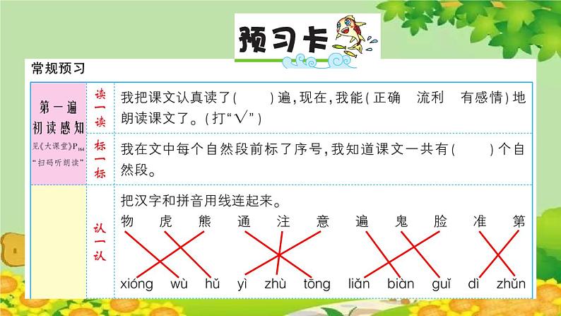 部编版小学语文一年级下册17动物王国开大会习题课件第2页