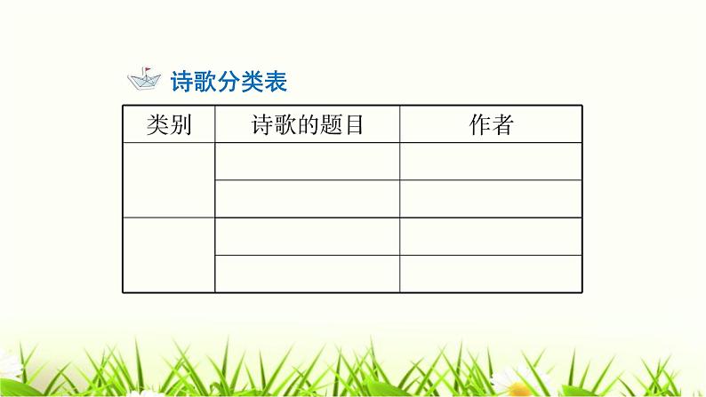 统编人教版小学语文四年级下册语文园地三教学课件07