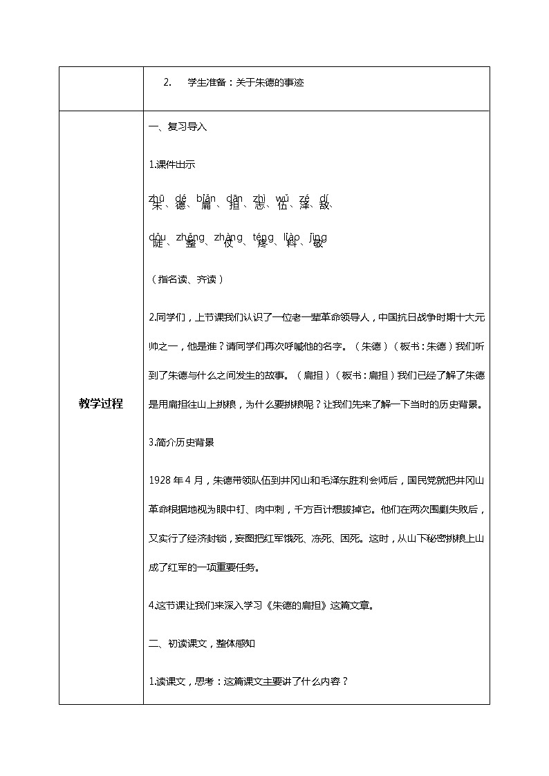 16.《朱德的扁担》（第二课时）课件+教案+练习02