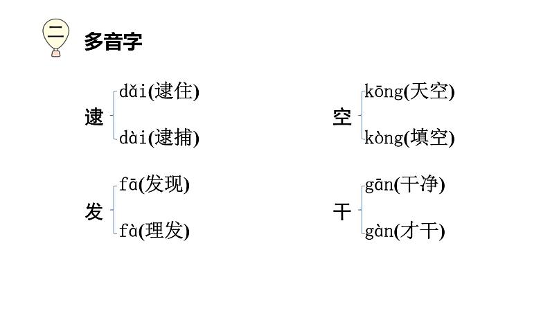 二年级下册语文练习课件-第八单元知识盘点 部编版(共12张PPT)03