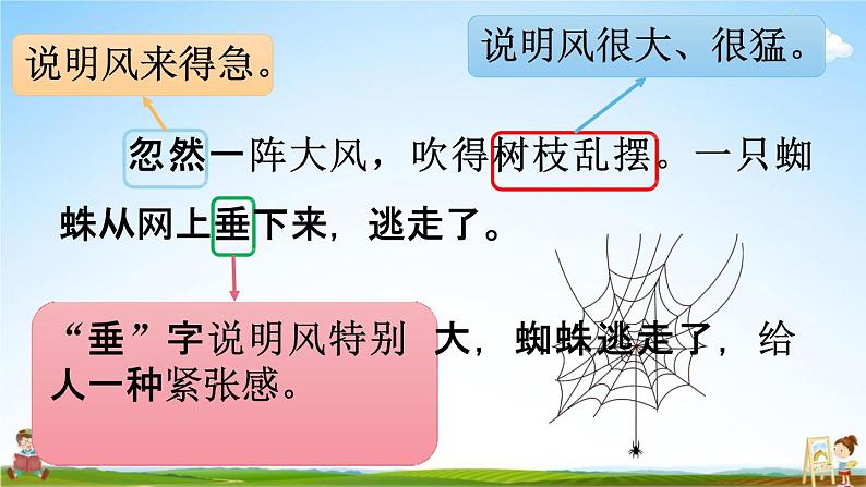 人教统编版二年级语文下册《16 雷雨 第2课时》教学课件PPT小学公开课第8页