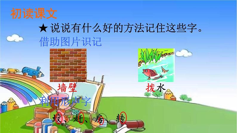 部编版小学也一年级下册21小壁虎借尾巴课件第7页