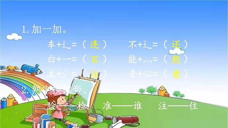 部编版语文一年级下册17动物王国开大会课件第8页