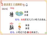 部编版五四学制二年级上册小蝌蚪找妈妈课件