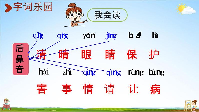 人教统编版一年级语文下册《3 小青蛙 第1课时》教学课件PPT小学公开课第4页