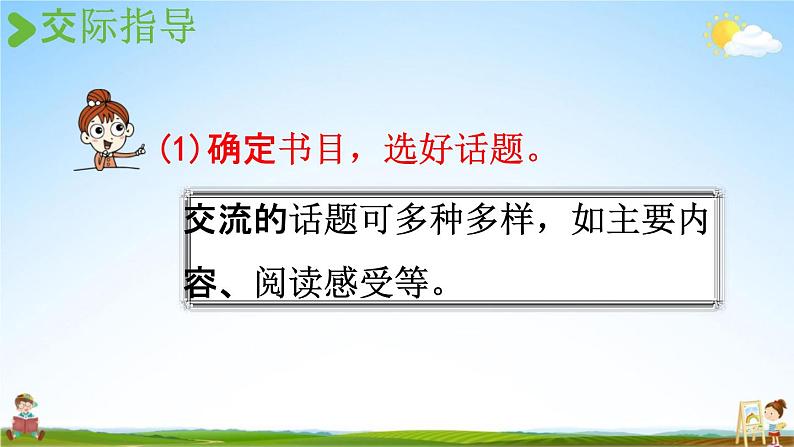 人教统编版六年级语文下册《口语交际：同读一本书》教学课件PPT小学公开课07