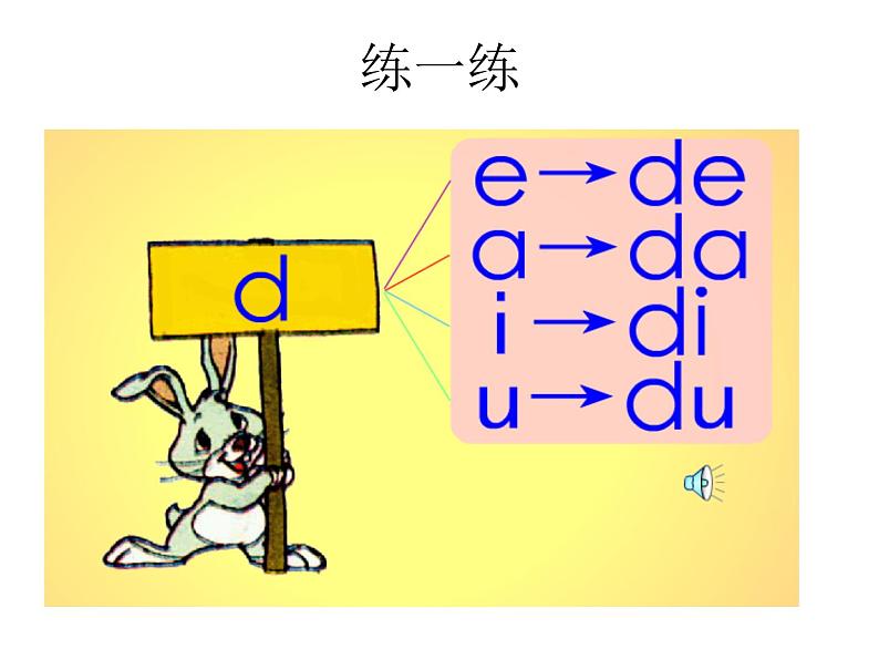 部编版语文一年级上册-02汉语拼音-04d t n l-课件04第4页