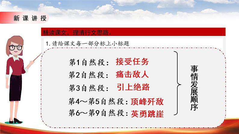 6 《狼牙山五壮士》第二课时课件+教案05