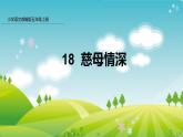 部编版五年级语文上册课件 第六单元 18 慈母情深