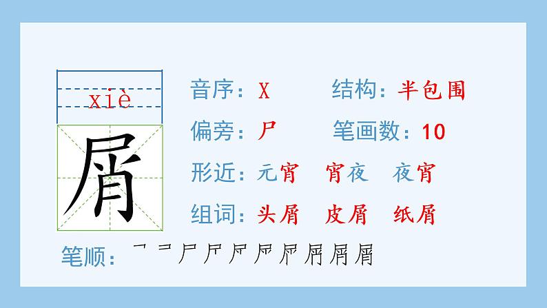 部编语文五年级上册19.父爱之舟（生字课件）第7页