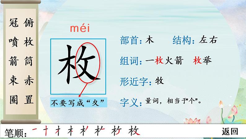 部编语文五年级上册7 什么比猎豹的速度更快生字教学课件06